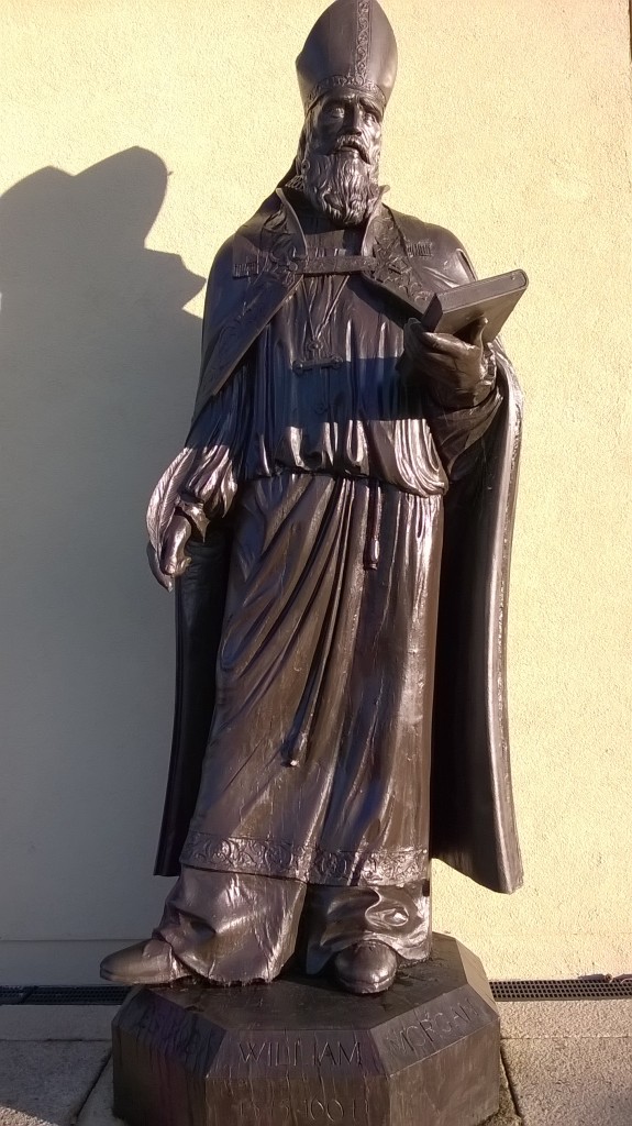 Barry Davies: statue of Bishop William Morgan